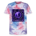 Ethereum Changed Life (Fan-Art) - Unisex T-Shirt Premium Tie Dye - Pink/Lila/Blau