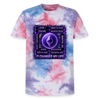 Ethereum Changed Life (Fan-Art) - Unisex T-Shirt Premium Tie Dye - Pink/Lila/Blau