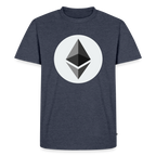 Ethereum Logo (Original) - Herren T-Shirt Premium - Jeansblau 