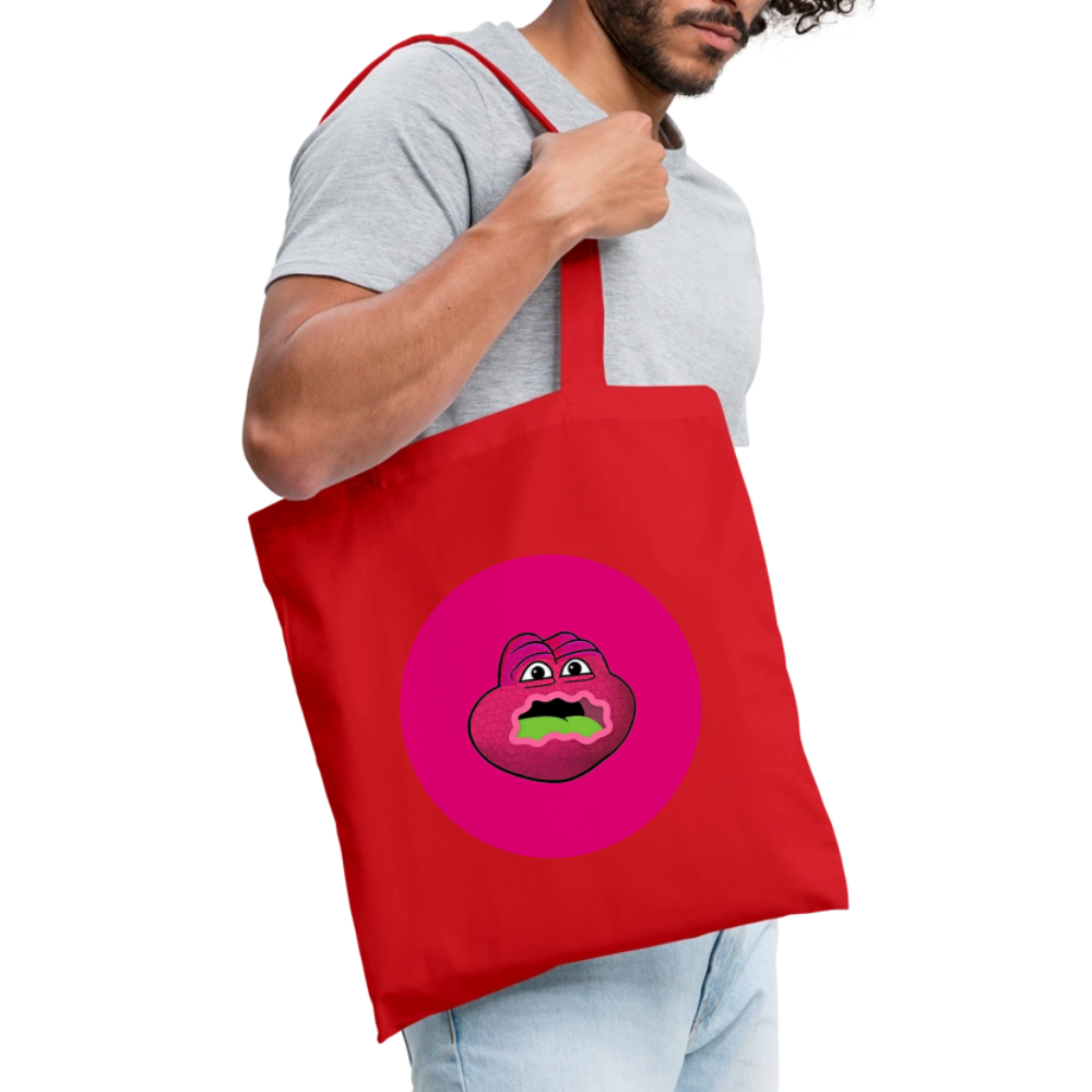 Jerry The Turtle Logo (Remix-Design) - Stofftasche - Rot
