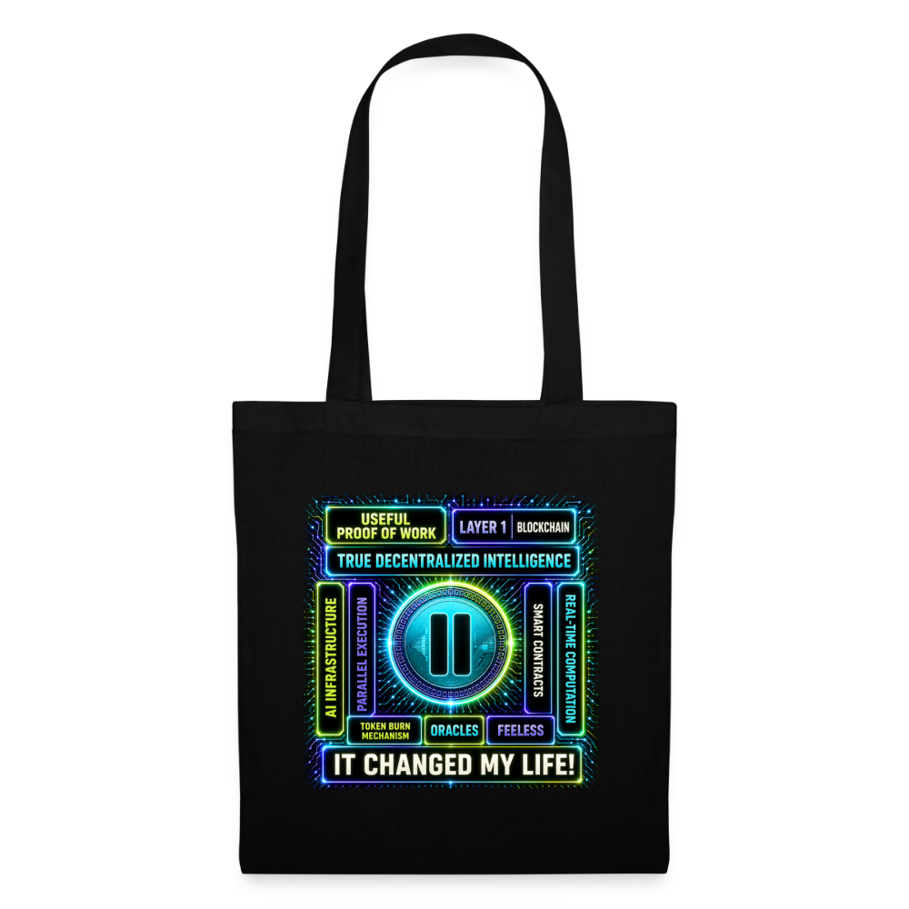 Qubic Changed Life (Fan-Art) - Stofftasche - Schwarz
