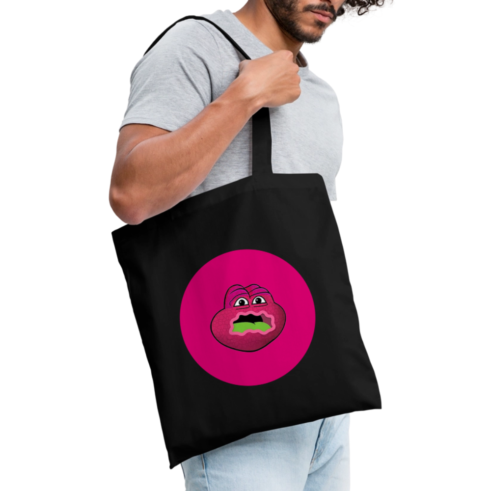Jerry The Turtle Logo (Remix-Design) - Stofftasche - Schwarz