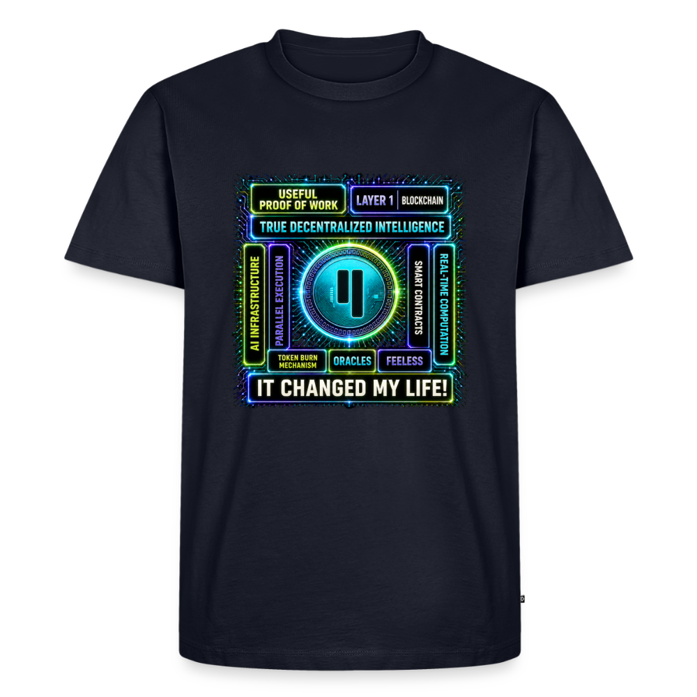 Qubic Changed Life (Fan-Art) - Herren T-Shirt Premium - Navy