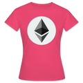 Ethereum Logo (Original) - Damen T-Shirt - Azalea