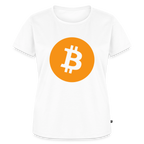 Bitcoin Logo (Original) - Damen T-Shirt Premium - Weiß