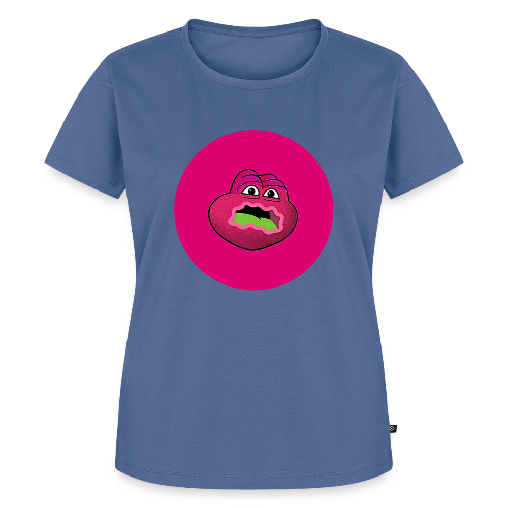 Jerry The Turtle Logo (Remix-Design) - Damen T-Shirt Premium - Taubenblau