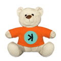 Kaspa Logo dunkel (Original) - Teddybär - Goldorange