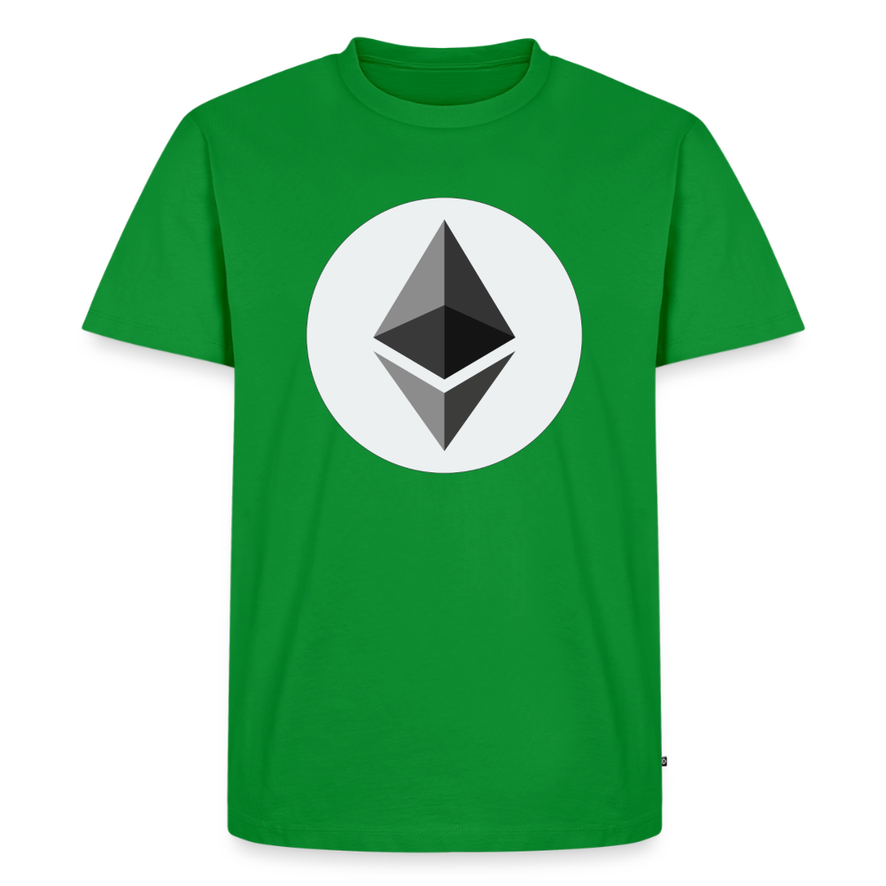 Ethereum Logo (Original) - Herren T-Shirt Premium - Grün
