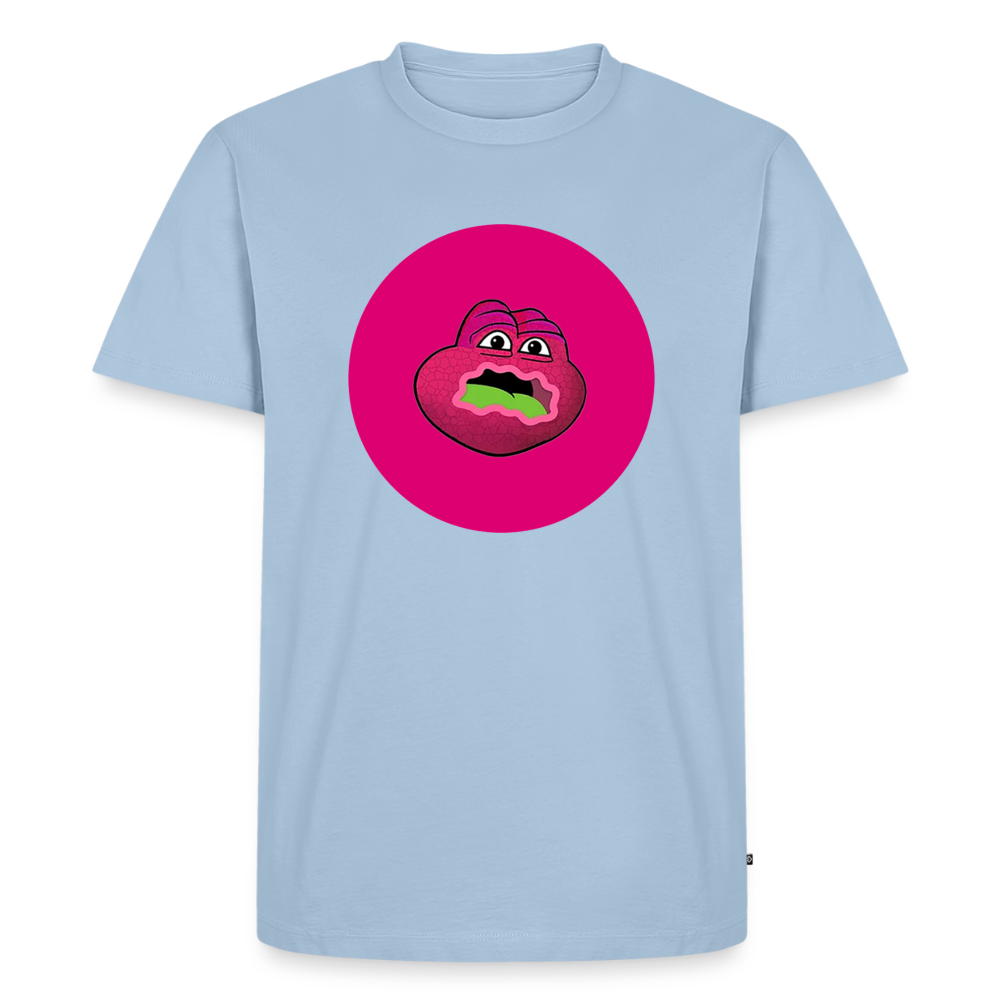 Jerry The Turtle Logo (Remix-Design) - Herren T-Shirt Premium - Hellblau