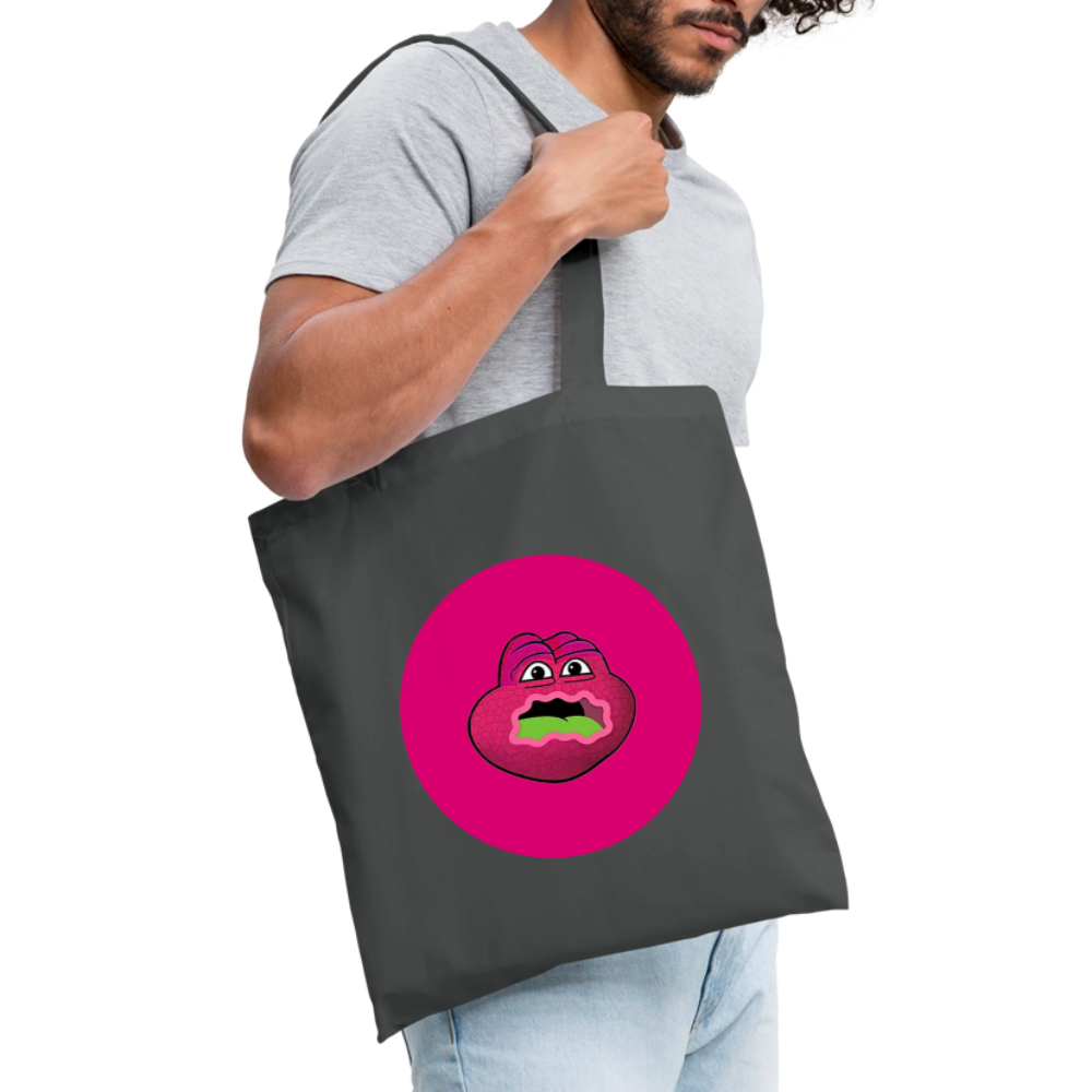 Jerry The Turtle Logo (Remix-Design) - Stofftasche - Graphite