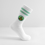 Turbo Universe (Fan-Art) - Tennissocken Premium - Weiß/Mint