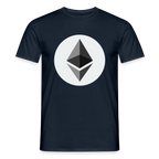 Ethereum Logo (Original) - Herren T-Shirt - Navy