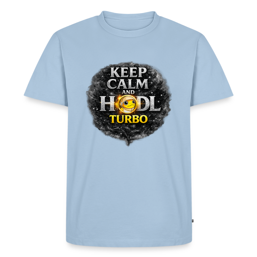 Turbo Hodl (Fan-Art) - Herren T-Shirt Premium - Hellblau