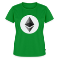 Ethereum Logo (Original) - Damen T-Shirt Premium - Grün