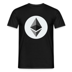 Ethereum Logo (Original) - Herren T-Shirt - Schwarz