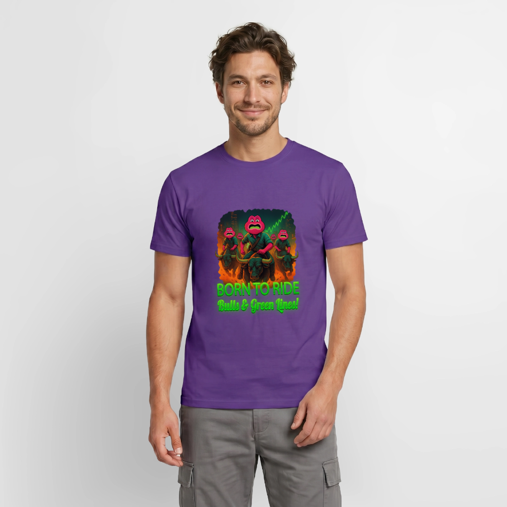 Jerry Born to Ride (Fan-Art) - Herren T-Shirt - Lila