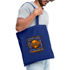 Bitcoin Changed Life (Fan-Art) - Stofftasche - Royalblau