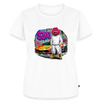 Jerry Streetart (Fan-Art) - Damen T-Shirt Premium - Weiß