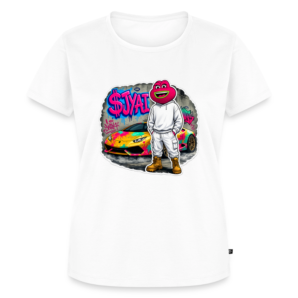 Jerry Streetart (Fan-Art) - Damen T-Shirt Premium - Weiß