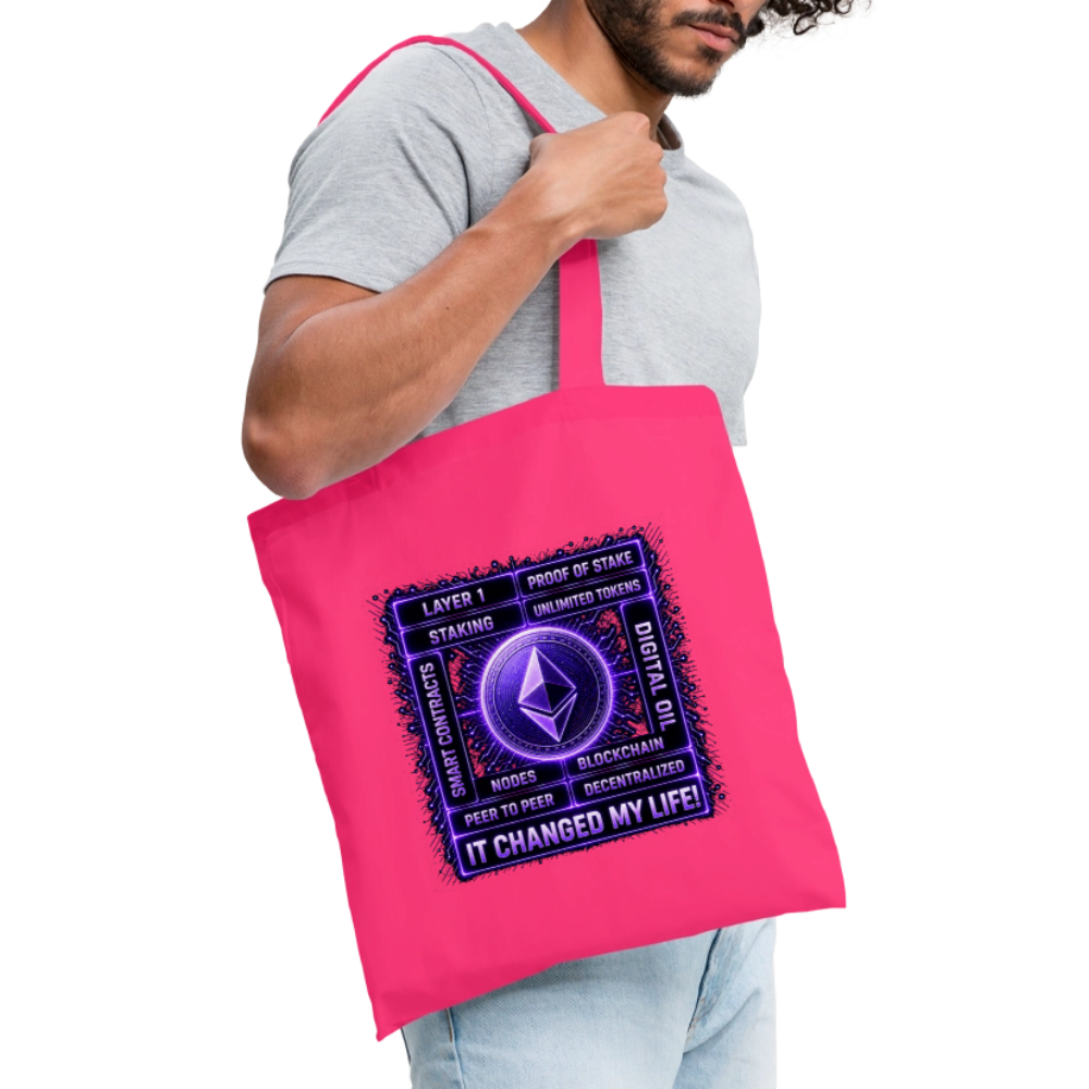 Ethereum Changed Life (Fan-Art) - Stofftasche - Azalea