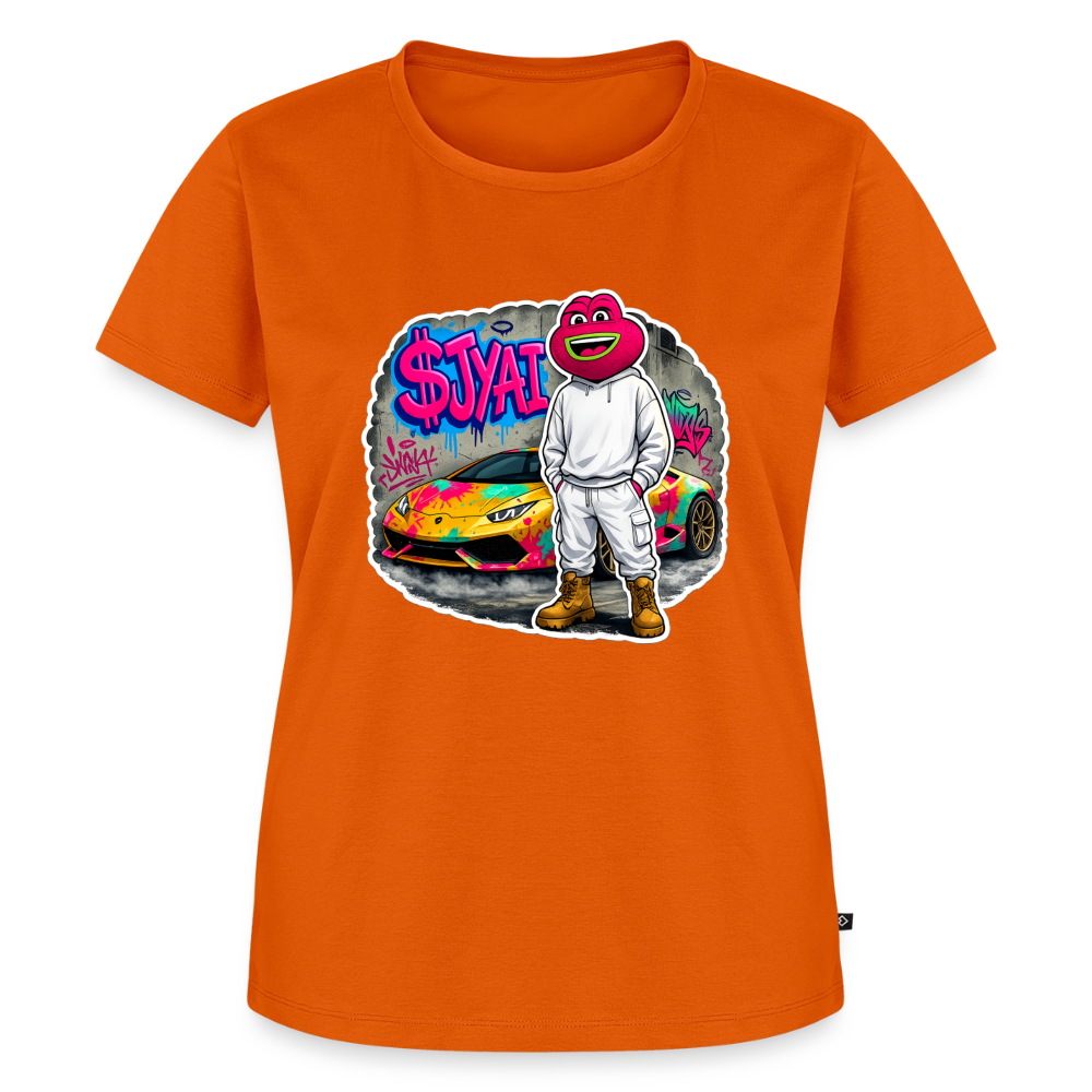 Jerry Streetart (Fan-Art) - Damen T-Shirt Premium - Orange 