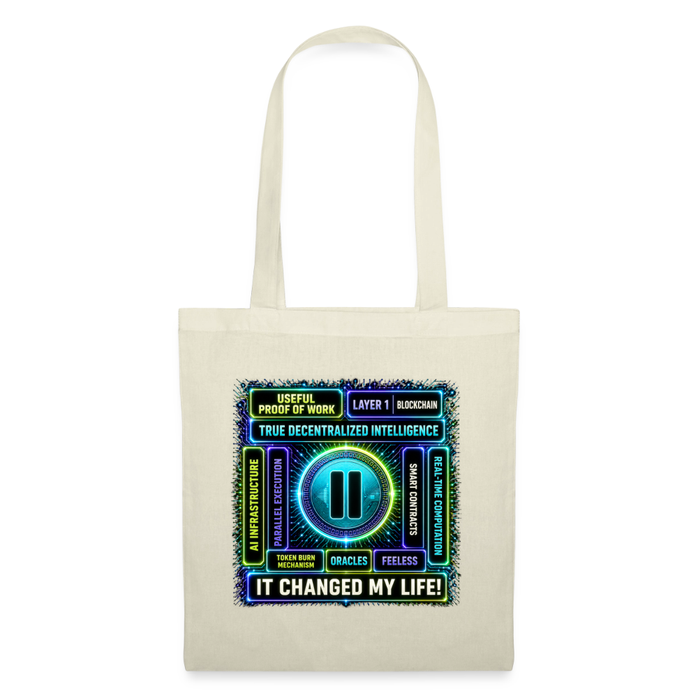 Qubic Changed Life (Fan-Art) - Stofftasche - Natur