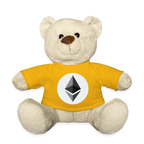Ethereum Logo (Original) - Teddybär - Sonnengelb
