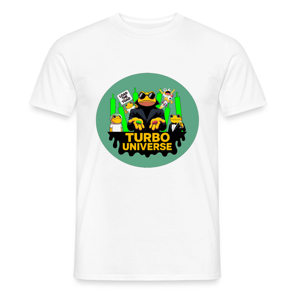 Turbo Universe (Fan-Art) - Herren T-Shirt - Weiß