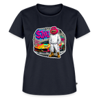 Jerry Streetart (Fan-Art) - Damen T-Shirt Premium - Navy
