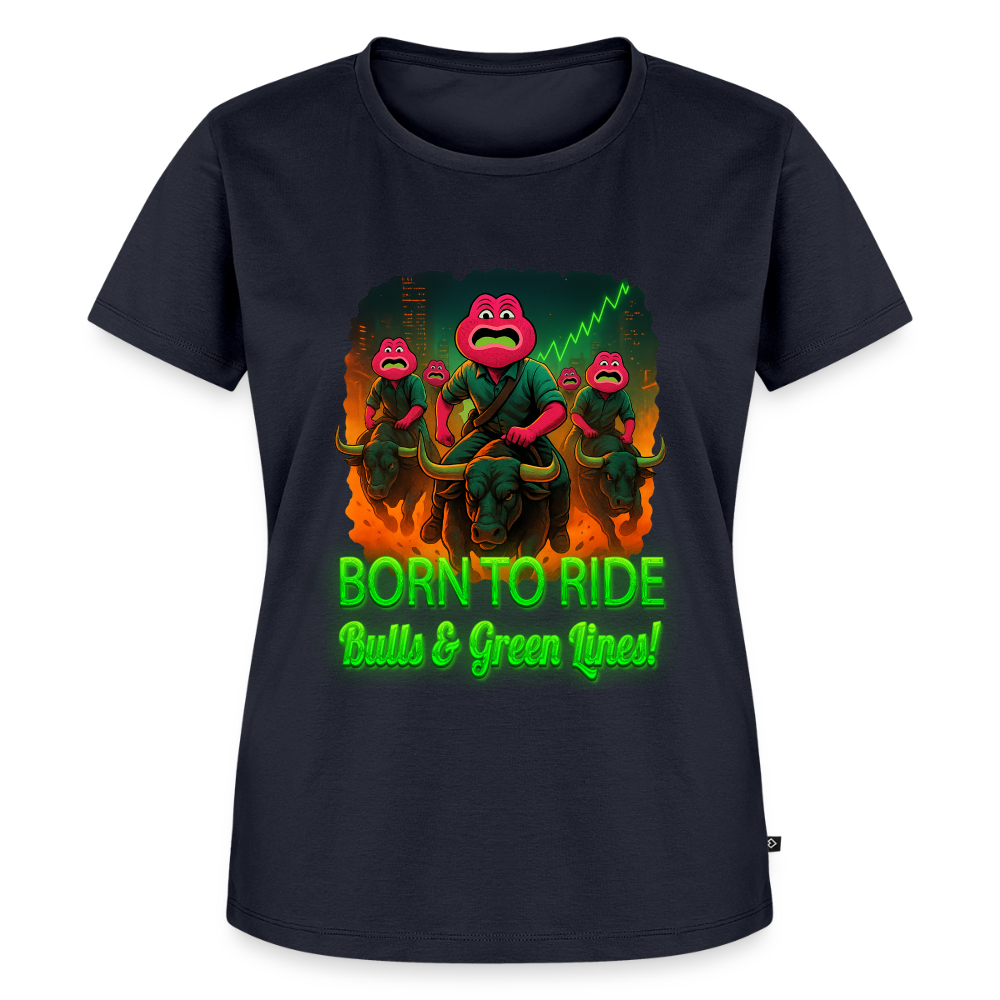 Jerry Born to Ride (Fan-Art) - Damen T-Shirt Premium - Navy