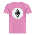 Ethereum Logo (Original) - Herren T-Shirt - Pink