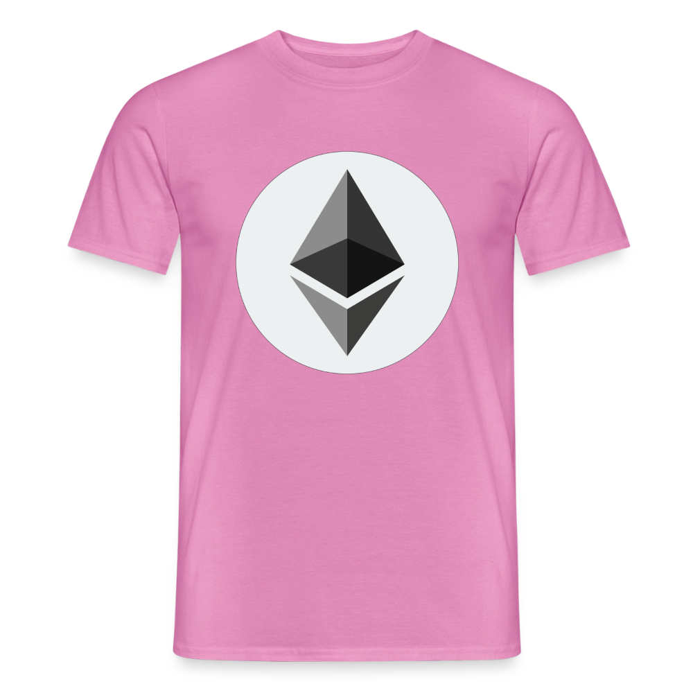 Ethereum Logo (Original) - Herren T-Shirt - Pink