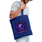 Ethereum Changed Life (Fan-Art) - Stofftasche - Royalblau