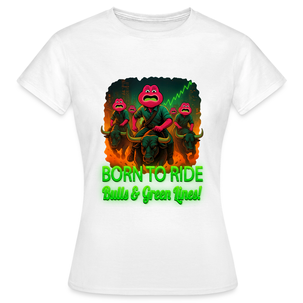 Jerry Born to Ride (Fan-Art) - Damen T-Shirt - Weiß