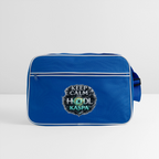 Keep Calm and Hodl Kaspa (Fan-Art) - Retro Tasche - Blau/Weiß