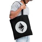 Ethereum Logo (Original) - Stofftasche - Schwarz