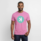 Kaspa Logo hell (Original) - Herren T-Shirt - Pink