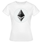 Ethereum Logo (Original) - Damen T-Shirt - Weiß