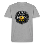 Turbo Hodl (Fan-Art) - Herren T-Shirt Premium - Grau meliert