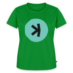 Kaspa Logo dunkel (Original) - Damen T-Shirt Premium - Grün