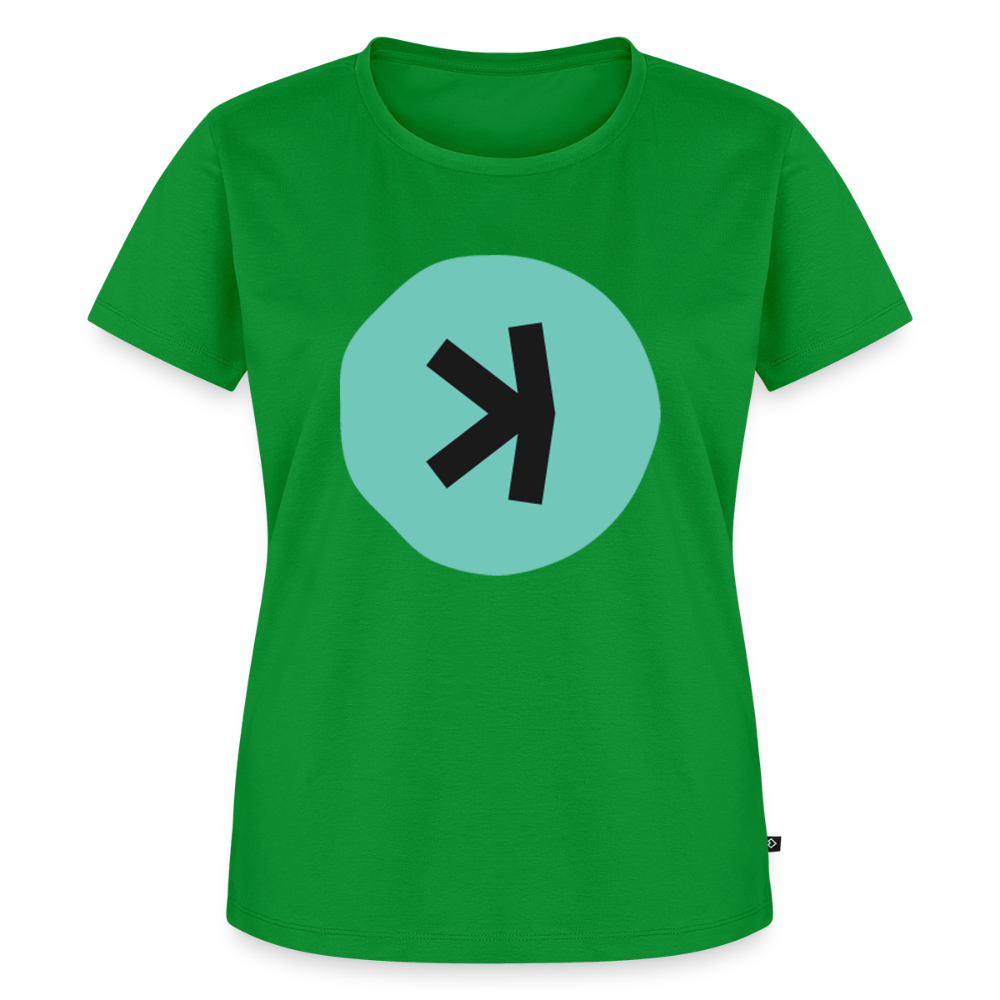 Kaspa Logo dunkel (Original) - Damen T-Shirt Premium - Grün