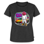 Jerry Streetart (Fan-Art) - Damen T-Shirt Premium - Anthrazit meliert