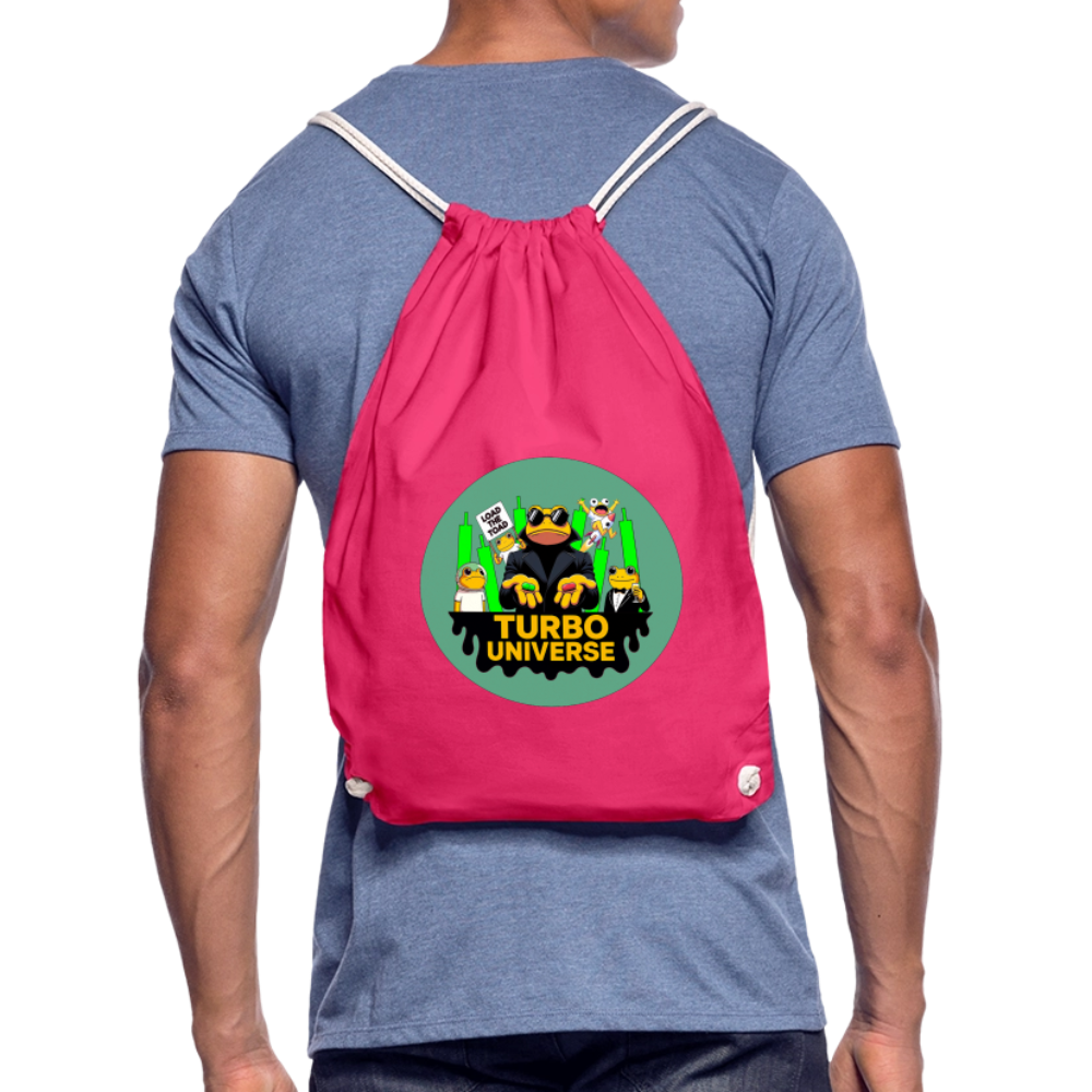 Turbo Universe (Fan-Art) - Turnbeutel - Fuchsia