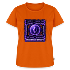 Ethereum Changed Life (Fan-Art) - Damen T-Shirt Premium - Orange 