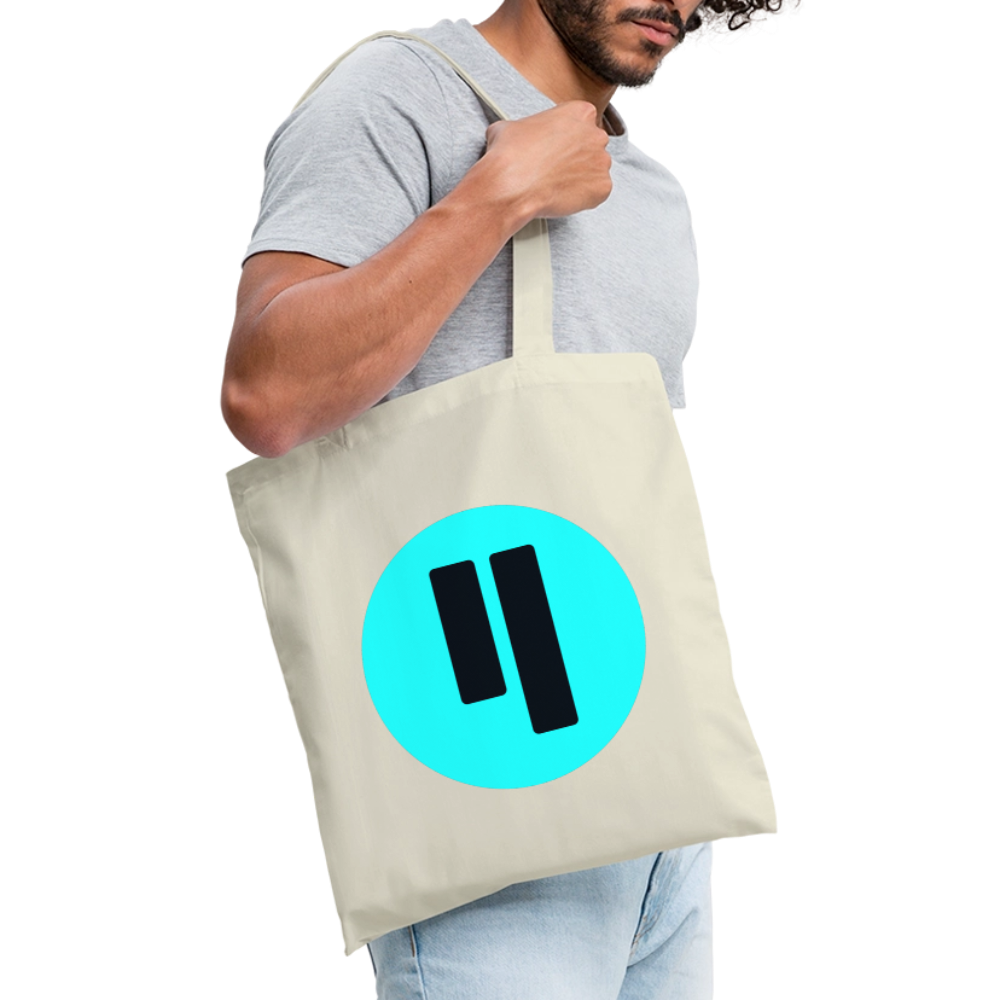 Qubic Logo (Original) - Stofftasche - Natur