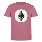 Ethereum Logo (Original) - Herren T-Shirt Premium - Mauve