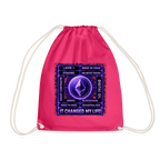 Ethereum Changed Life (Fan-Art) - Turnbeutel - Fuchsia
