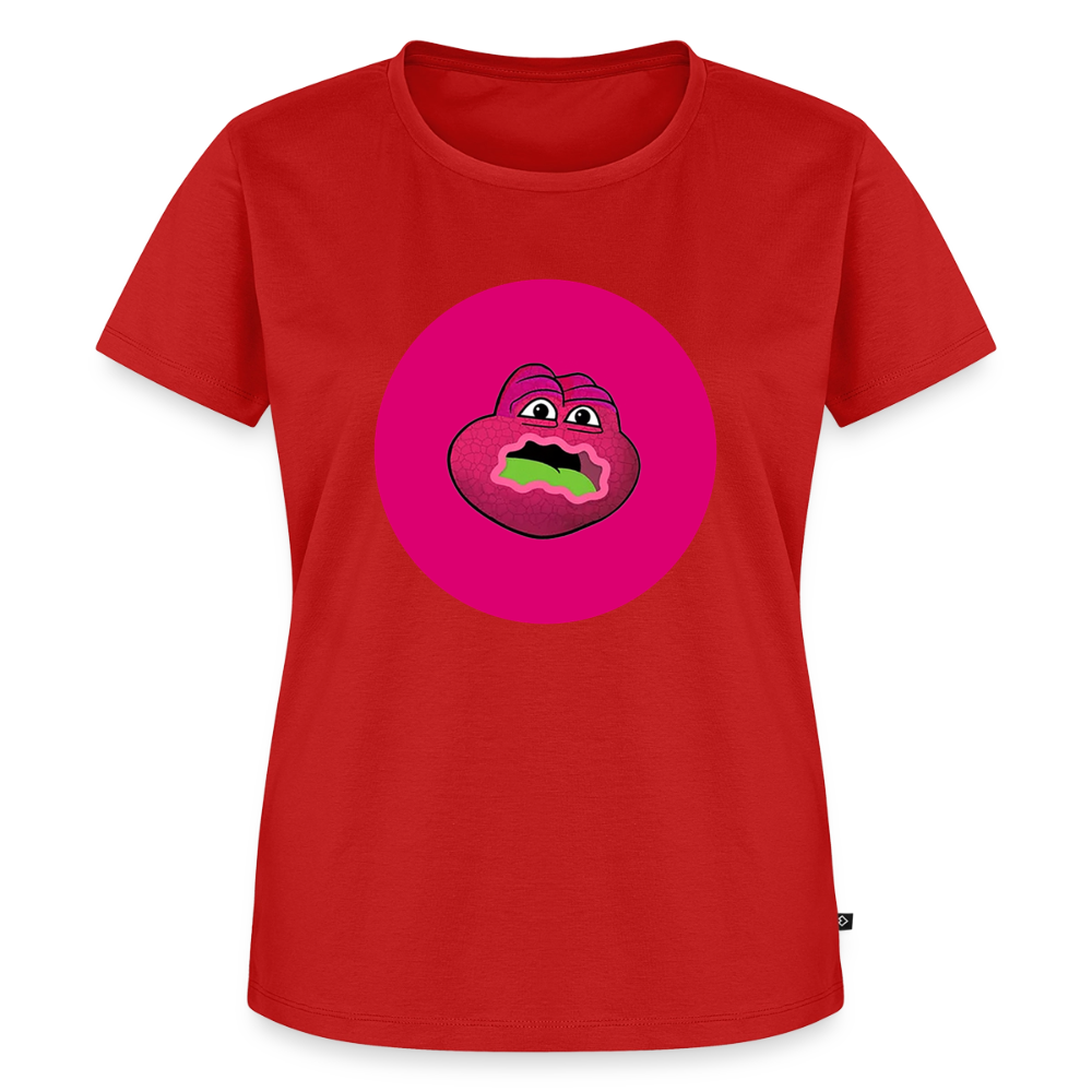 Jerry The Turtle Logo (Remix-Design) - Damen T-Shirt Premium - Rot