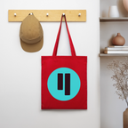 Qubic Logo (Original) - Stofftasche - Rot