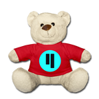 Qubic Logo (Original) - Teddybär - Rot